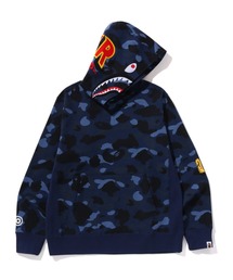 A BATHING APE(AxCVOGCv)COLOR CAMO 2ND SHARK PULLOVER HOODIE(p[J[)