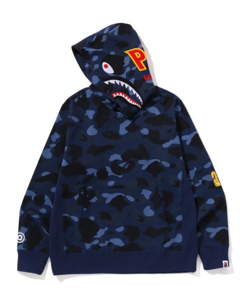 COLOR CAMO 2ND SHARK PULLOVER HOODIE（パーカー）｜A BATHING