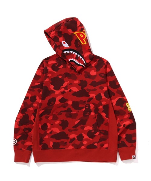 COLOR CAMO 2ND SHARK PULLOVER HOODIE（パーカー）｜A BATHING