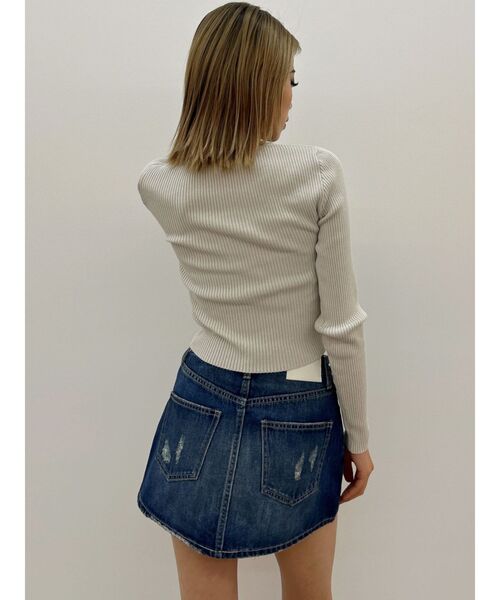 GYDA bijouデニムSKライクショートパンツ bijouデニムスカートライクショートパンツ[品番：MKSW0062102