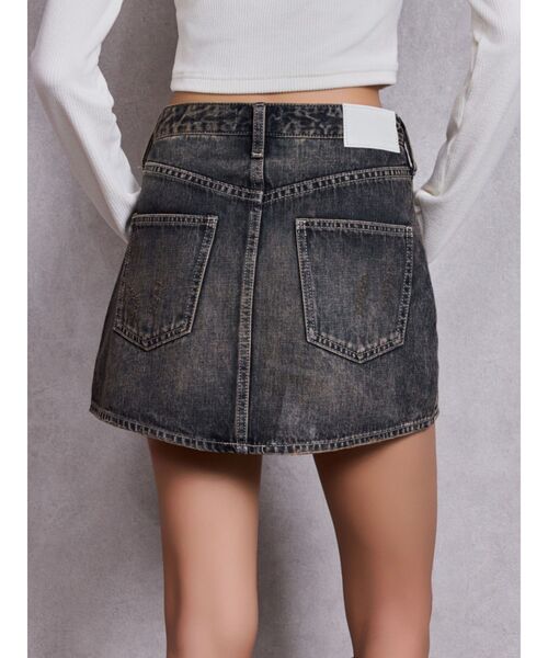 bijouデニムスカートライクショートパンツ（デニムスカート