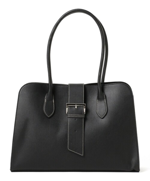 Ray BEAMS（レイビームス）の「RBS / ベルテッド トート バッグ（トートバッグ・レディース・シルバー/ブラック・ONE SIZE）」の9枚目の写真