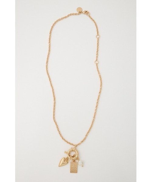 MOUSSY(マウジー)の「MANY CHARMS ネックレス(ネックレス・レディース・シルバー/ゴールド・FREE)」の1枚目の写真