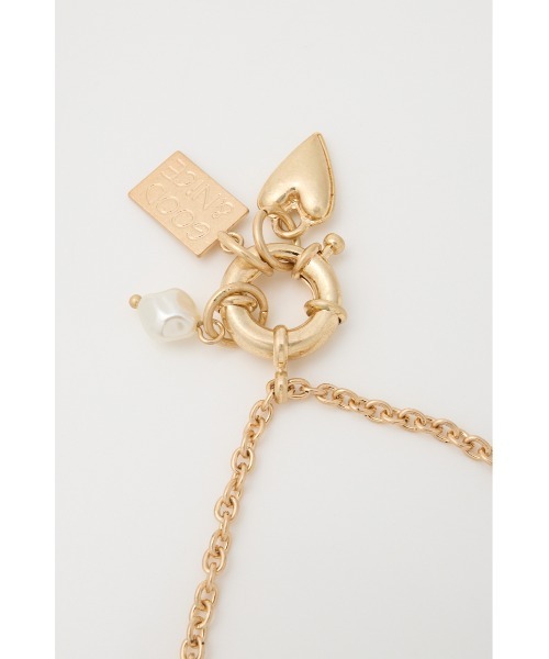 MOUSSY(マウジー)の「MANY CHARMS ネックレス(ネックレス・レディース・シルバー/ゴールド・FREE)」の5枚目の写真