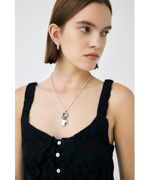 MOUSSY(マウジー)の「MANY CHARMS ネックレス(ネックレス・レディース・シルバー/ゴールド・FREE)」の12枚目の写真
