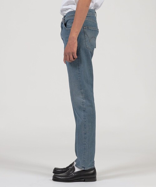 EDWIN（エドウィン）の「【別注】EDWIN SLIM TAPPERED USED デニムパンツ（デニムパンツ・メンズ・ブルー・29/31/33）」の4枚目の写真