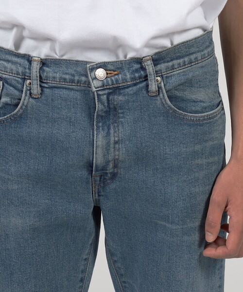 EDWIN（エドウィン）の「【別注】EDWIN SLIM TAPPERED USED デニムパンツ（デニムパンツ・メンズ・ブルー・29/31/33）」の6枚目の写真