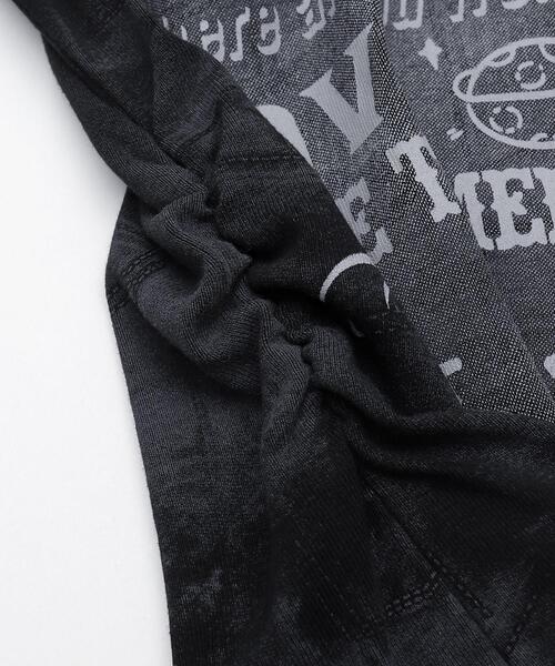 dispark(ディスパーク)の「DISPARK/グィックデザインT(Tシャツ/カットソー・レディース・ブラック/ホワイト・FREE)」の17枚目の写真