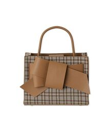 FRAY I.D | 【ルエル】チェックリボンミドルバッグ(ショルダーバッグ)