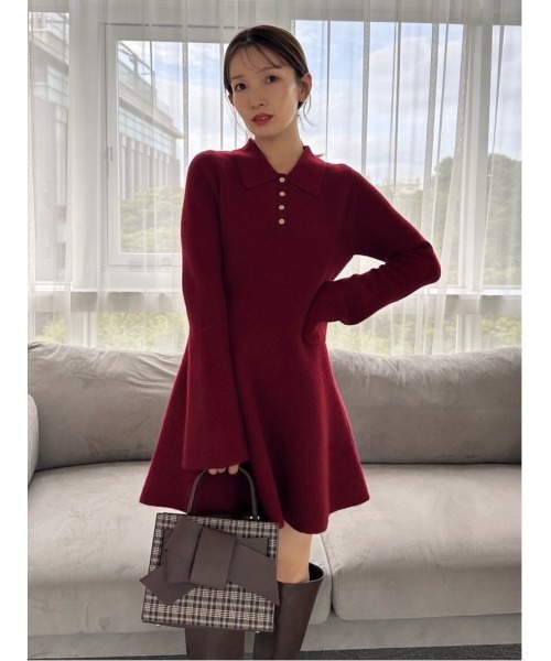 FRAY I.D(フレイアイディー)の「【ルエル】チェックリボンミドルバッグ(ショルダーバッグ・レディース・ベージュ/ブラウン・F)」の4枚目の写真