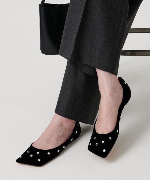 セール】＜PIPPICHIC＞LINDA BIJOU フラットシューズ（その他シューズ