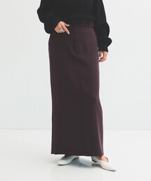 Demi-Luxe BEAMS | ローウエスト レディ スカート .M(スカート)