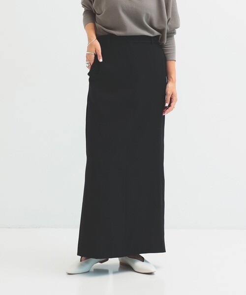 Demi-Luxe BEAMS（デミルクス ビームス）の「ローウエスト レディ スカート .M（スカート・レディース・ブラック/チャコールグレー/レッド系その他・36/38）」の22枚目の写真