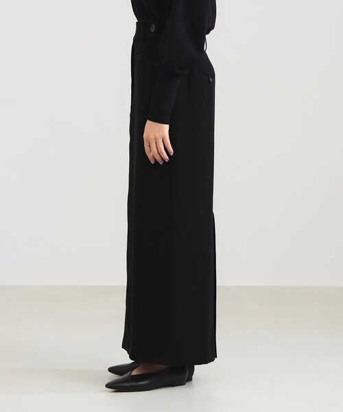 Demi-Luxe BEAMS（デミルクス ビームス）の「ローウエスト レディ スカート .M［手洗い可］（スカート・レディース・ブラック/チャコールグレー/レッド系その他・36/38）」の20枚目の写真