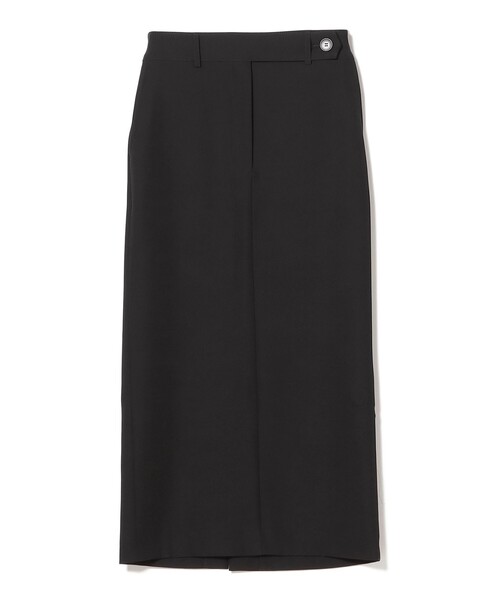 Demi-Luxe BEAMS（デミルクス ビームス）の「ローウエスト レディ スカート .M［手洗い可］（スカート・レディース・ブラック/チャコールグレー/レッド系その他・36/38）」の7枚目の写真