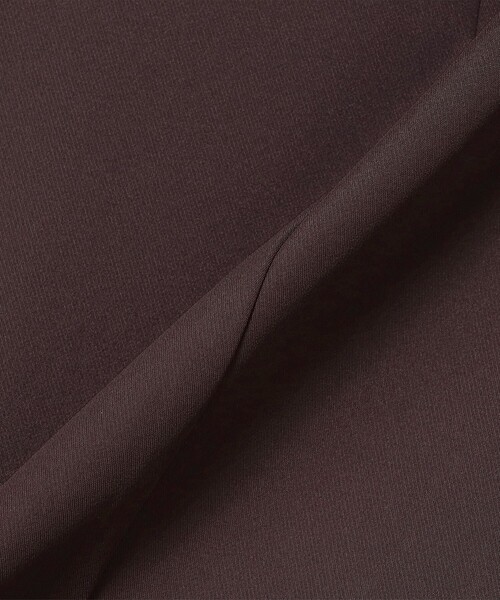 Demi-Luxe BEAMS（デミルクス ビームス）の「ローウエスト レディ スカート .M［手洗い可］（スカート・レディース・ブラック/チャコールグレー/レッド系その他・36/38）」の5枚目の写真