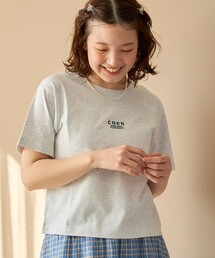 【新色登場】coen（コーエン）ロゴ刺繍コンパクトTシャツ