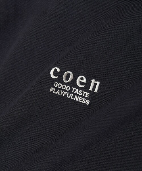 coen(コーエン)の「【新色登場】coen(コーエン)ロゴ刺繍コンパクトTシャツ(Tシャツ/カットソー・レディース・ライトグレー/ブラック/オフホワイト/その他1/レッド/ダークブラウン/ダークグレー/その他5/ナチュラル/その他4/その他6/ブラウン/その他9/その他7/その他8・M/L)」の22枚目の写真