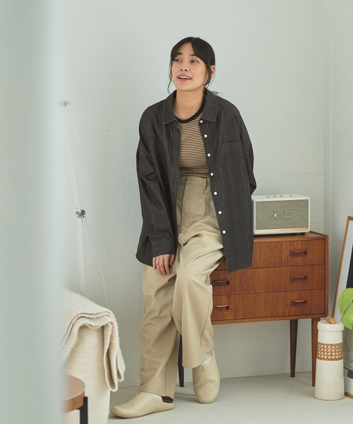 NTTdocomo - ジャジャマールさん用 マルチファンクショナル オーバーサイズライトウェイトデニム