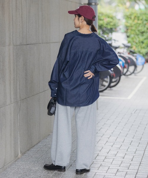 マルチファンクショナル オーバーサイズライトウェイトデニム