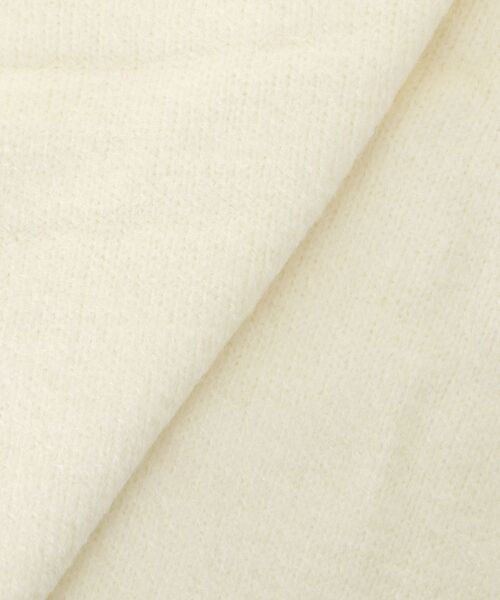 le.coeur blanc（ルクールブラン）の「《WEB限定アイテム》ウォッシャブルVネックワイドカーディガン（カーディガン/ボレロ・レディース・チャコールグレー/レッド/キャメル/ブルー/オフホワイト・38）」の11枚目の写真