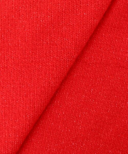 le.coeur blanc（ルクールブラン）の「《WEB限定アイテム》ウォッシャブルVネックワイドカーディガン（カーディガン/ボレロ・レディース・チャコールグレー/レッド/キャメル/ブルー/オフホワイト・38）」の12枚目の写真