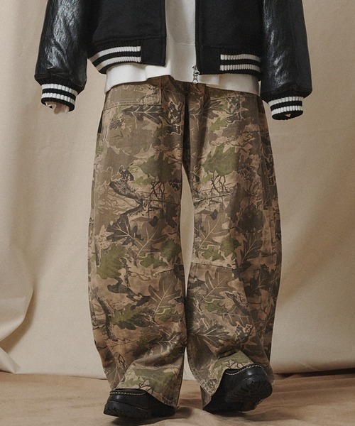 Universal Style Wear（ユニバーサルスタイルウェア）の「Universal Style Wear CAMO カーブ パンツ（その他パンツ・メンズ・グレー系カモフラージュ/デザートカモ/リアルツリーカモ・MEDIUM/LARGE/X-LARGE）」の3枚目の写真