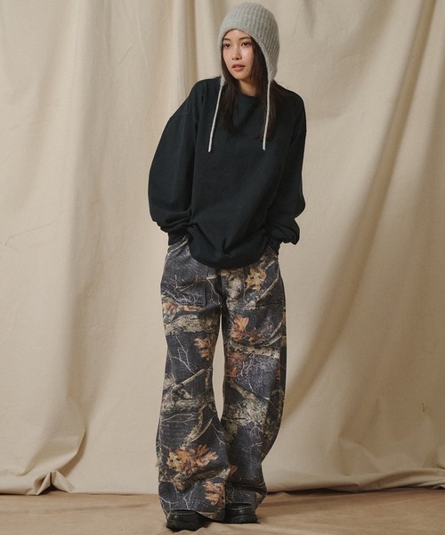 Universal Style Wear（ユニバーサルスタイルウェア）の「Universal Style Wear CAMO カーブ パンツ（その他パンツ・メンズ・グレー系カモフラージュ/デザートカモ/リアルツリーカモ・MEDIUM/LARGE/X-LARGE）」の5枚目の写真