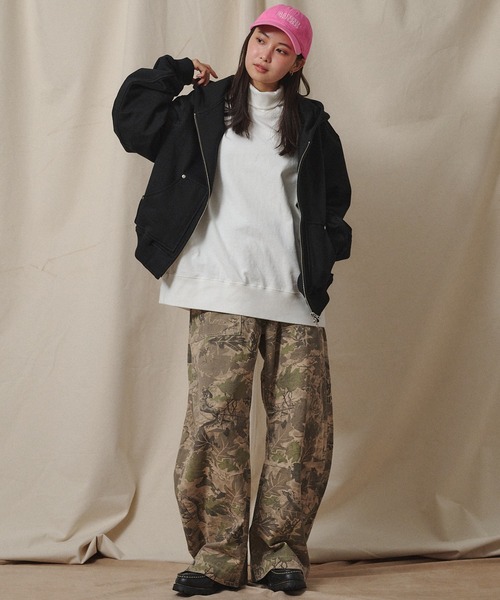 Universal Style Wear（ユニバーサルスタイルウェア）の「Universal Style Wear CAMO カーブ パンツ（その他パンツ・メンズ・グレー系カモフラージュ/デザートカモ/リアルツリーカモ・MEDIUM/LARGE/X-LARGE）」の6枚目の写真