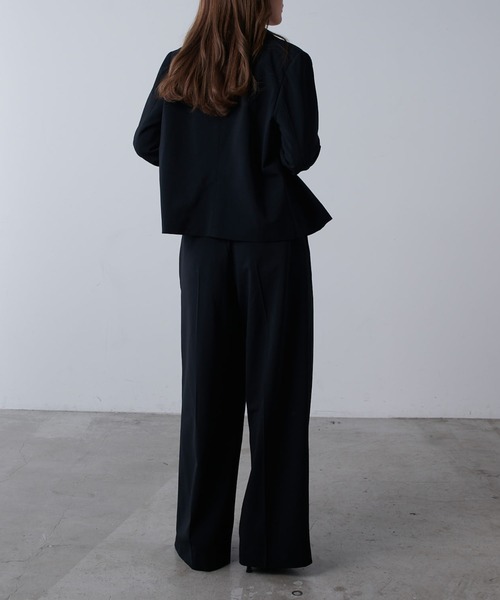 ショートセミダブルジャケット（テーラードジャケット）｜Lui's