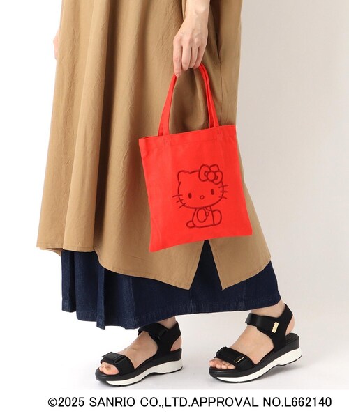 one'sterrace（ワンズテラス）の「サンリオキャラクターズ 刺繍ミニトート（トートバッグ・レディース・レッド系9・99）」の10枚目の写真