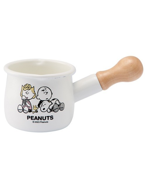 PEANUTS ホーロー プチミルクパン（鍋/フライパン）｜BACKYARD FAMILY