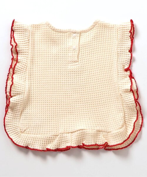 BREEZE(ブリーズ)の「【ジュニア対応】ワッフルベスト(ベスト・キッズ・ブラック/アイボリー・90/100/120/140)」の6枚目の写真