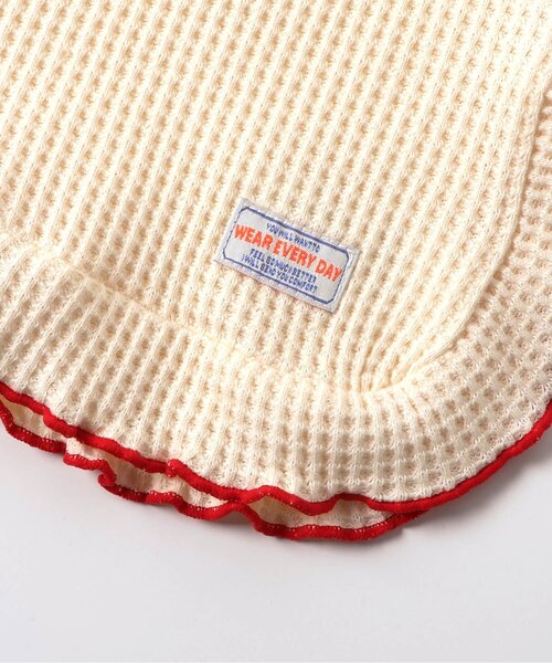 BREEZE(ブリーズ)の「【ジュニア対応】ワッフルベスト(ベスト・キッズ・ブラック/アイボリー・90/100/120/140)」の9枚目の写真