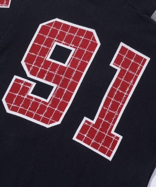XLARGE(エクストララージ)の「JACQUARD BARBED WIRE ZIP KNIT(ニット/セーター・メンズ・グレー/ブラウン/ブラック・XL/L/M/S)」の7枚目の写真