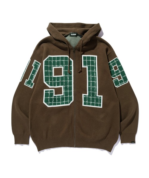 JACQUARD BARBED WIRE ZIP KNIT（ニット/セーター）｜XLARGE
