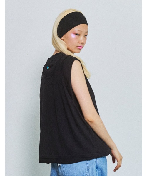 Little sunny bite(リトルサニーバイト)の「《little sunny bite》2way summer tank dress(ワンピース・レディース・ホワイト/ブラック/ピンク・MEDIUM/SMALL)」の13枚目の写真