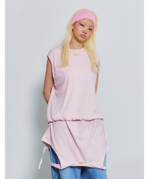 Little sunny bite(リトルサニーバイト)の「《little sunny bite》2way summer tank dress(ワンピース・レディース・ホワイト/ブラック/ピンク・MEDIUM/SMALL)」の20枚目の写真