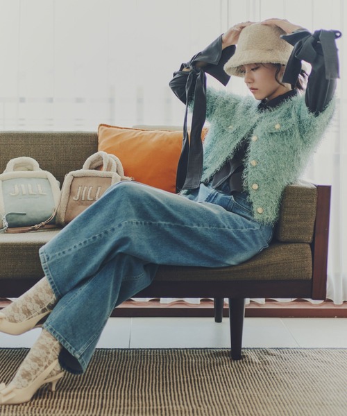 ◇切替えデザインデニムパンツ（デニムパンツ）｜JILL by JILL STUART