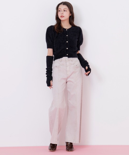 ◇切替えデザインデニムパンツ（デニムパンツ）｜JILL by JILL STUART