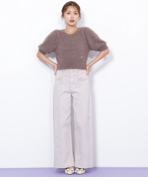 ◇切替えデザインデニムパンツ（デニムパンツ）｜JILL by JILL STUART