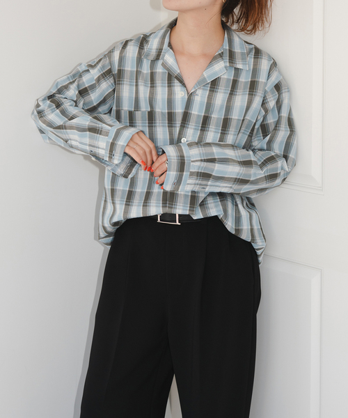 Spick & Span（スピックアンドスパン）の「K.Ayami*S 2WAY開襟シャツ