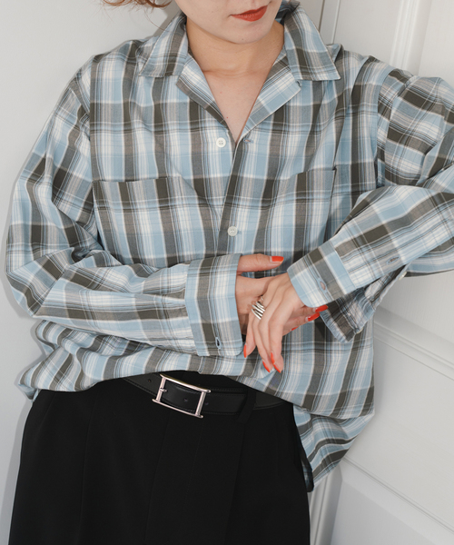 Spick & Span（スピックアンドスパン）の「K.Ayami*S 2WAY開襟シャツ 