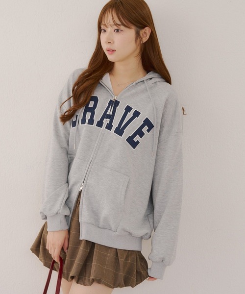 美品✦BRIEFING✦3D LOGO PARKA✦ オリーブ ✦ M セール】BIGロゴZIPパーカー（パーカー）｜Another Branch olive