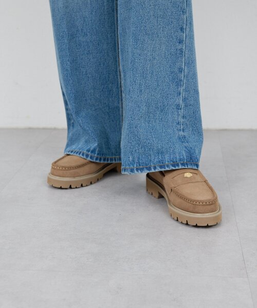 GALLARDAGALANTE（ガリャルダガランテ）の「【CAMINANDO】別注コインローファー/ベージュ（その他シューズ・レディース・ベージュ・38/36/37）」の3枚目の写真