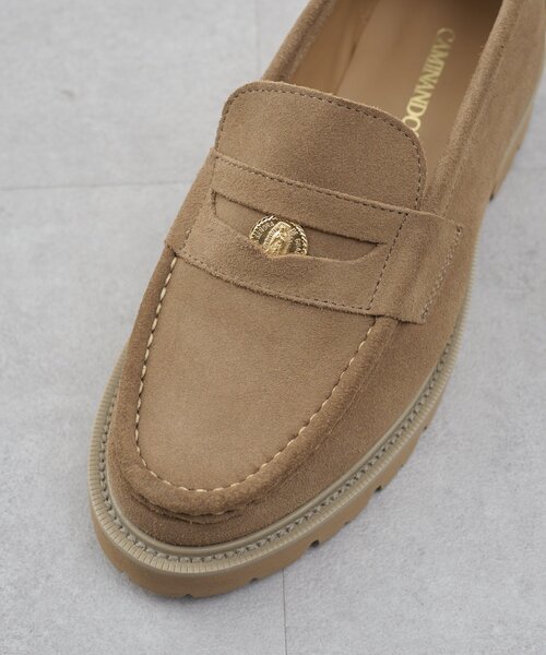 GALLARDAGALANTE（ガリャルダガランテ）の「【CAMINANDO】別注コインローファー/ベージュ（その他シューズ・レディース・ベージュ・38/36/37）」の7枚目の写真