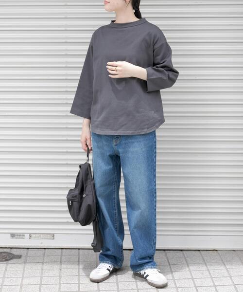 FORK&SPOON（フォークアンドスプーン）の「FORK&SPOON　JFデニムストレートパンツ（デニムパンツ・レディース・ワンウォッシュ/ブルー系その他・1/2）」の7枚目の写真