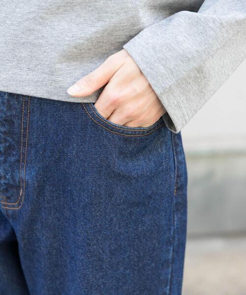 FORK&SPOON（フォークアンドスプーン）の「FORK&SPOON　JFデニムストレートパンツ（デニムパンツ・レディース・ワンウォッシュ/ブルー系その他・1/2）」の15枚目の写真