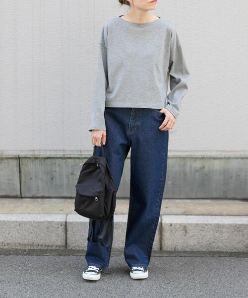 FORK&SPOON（フォークアンドスプーン）の「FORK&SPOON　JFデニムストレートパンツ（デニムパンツ・レディース・ワンウォッシュ/ブルー系その他・1/2）」の16枚目の写真