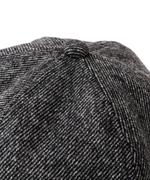 Nine Tailor(ナインテイラー)の「【Nine Tailor/ナインテーラー】Lymington Cap N-196(キャップ・メンズ・グレー系その他/ブラック・FREE)」の17枚目の写真